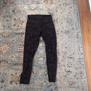 Lululemon align Black Camo Leggings